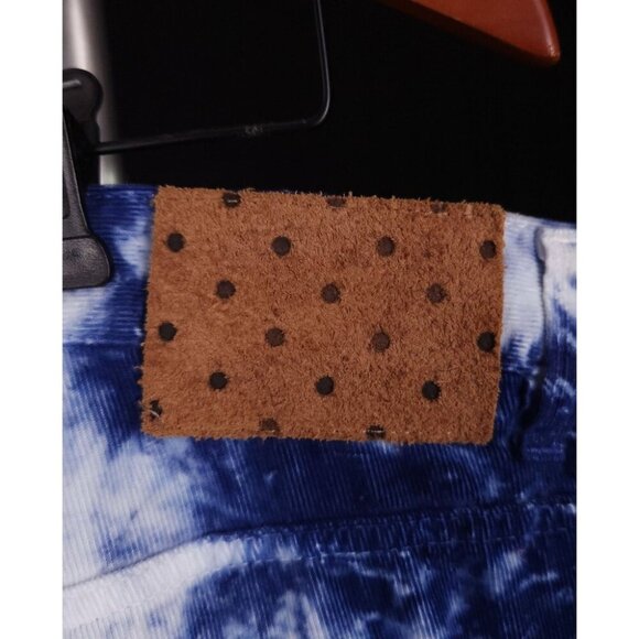 Massimo Alba Slim-Fit Tie-Dyed Cotton-Corduroy Shorts Size 36 L Blue Mens $375 - Picture 11 of 16